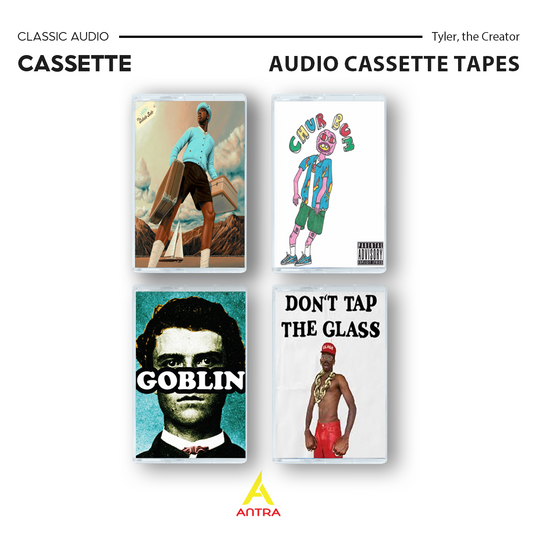 Tyler, The Creator Retro Cassette Tape Collection – Hand-Recorded Hip Hop & Alternative Rap Mixtape Set
