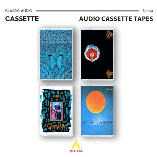 Santana Vintage Cassette Tape Set – Hand-Recorded Retro Mixtapes for Collectors & Analog Fans