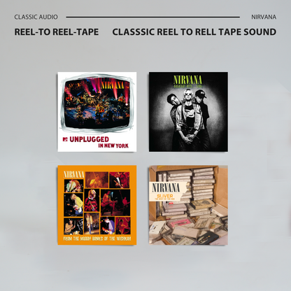 Nirvana Reel-to-Reel Tape Collection Vol. II | Classic Analog Fanmade Edition
