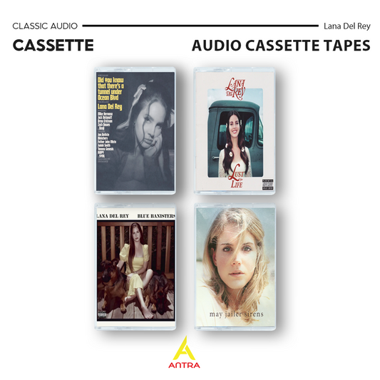 Lana Del Rey Retro Cassette Tape Collection – Hand-Recorded Indie Pop, Dream Pop & Alternative Mixtape Set