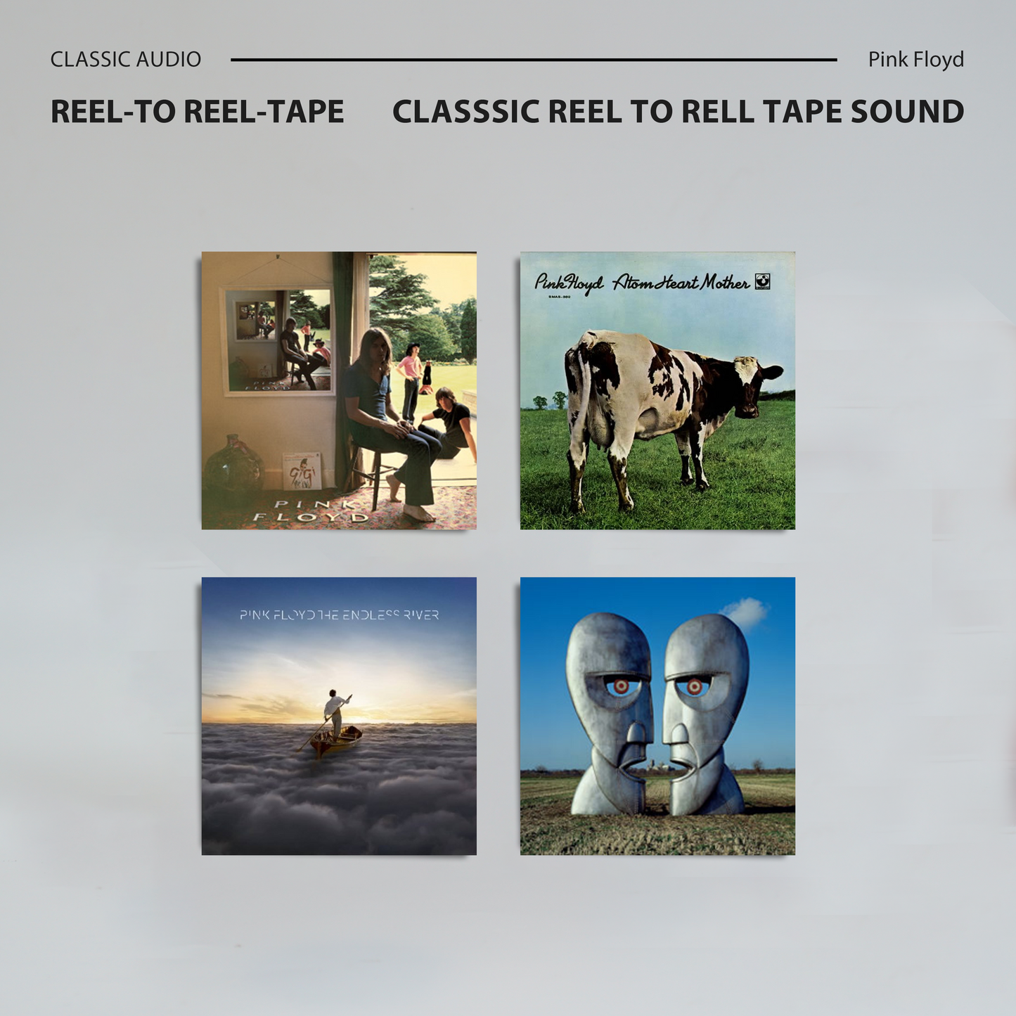Pink Floyd Reel-to-Reel Tape Collection Vol. II | Classic Analog Fanmade Edition
