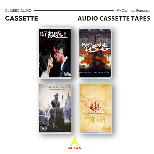 My Chemical Romance Cassette Tape Set – Retro Hand-Recorded Mixtapes for Emo & Alternative Rock Fans