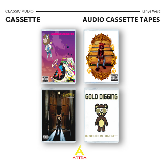 Kanye West Early Classics Cassette Tape Set – Vintage Hand-Recorded Mixtapes for Hip-Hop Collectors