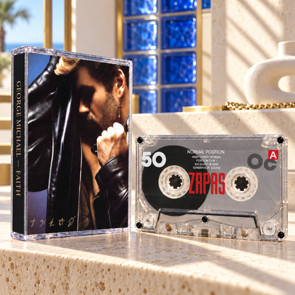 George Michael Handmade Cassette Collection – Faith, Listen Without Prejudice Vol. 1 & Older