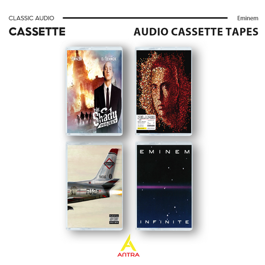 Eminem Retro Cassette Collection – Infinite, Relapse, Kamikaze & The Shady Project – Hip Hop Mixtape Set