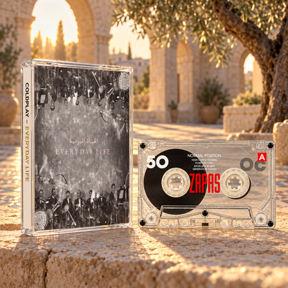 Coldplay Cassette Tape Collection – 4 Iconic Albums
