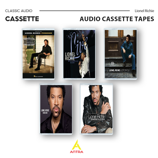 Lionel Richie Cassette Tape Set – Live, Love & Timeless Hits