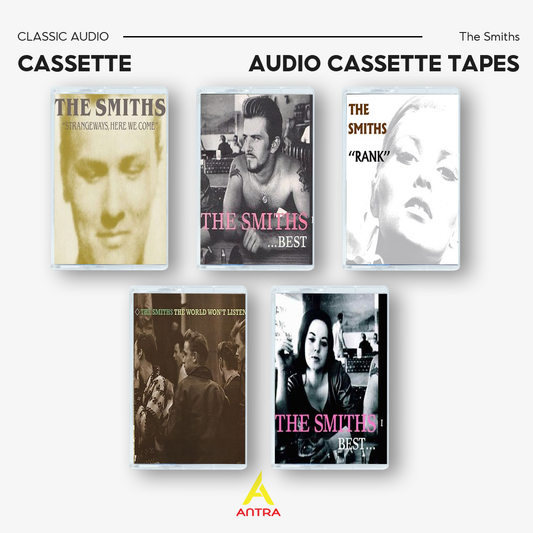 The Smiths Cassette Tape Set – Strangeways Here We Come, Best I, Rank, The World Won’t Listen, Best II – Vintage Indie Rock & Alternative Collection