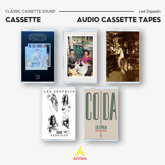 Led Zeppelin Cassette Collection – Rare 5-Album Set