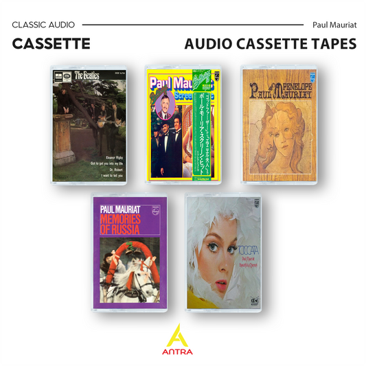 Paul Mauriat Cassette Tape Collection – Memories of Russia, Penelope, Toccata & More – Vintage Instrumental Treasures