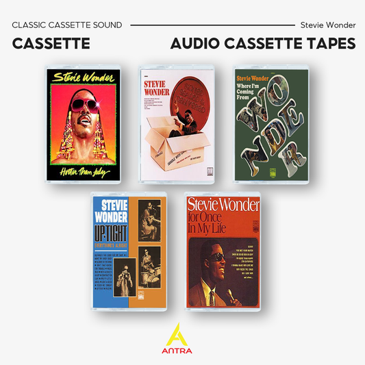 Stevie Wonder Cassette Collection – Vintage Motown Soul Treasures