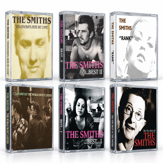 The Smiths Cassette Tape Set – Strangeways Here We Come, Best I, Rank, The World Won’t Listen, Best II – Vintage Indie Rock & Alternative Collection