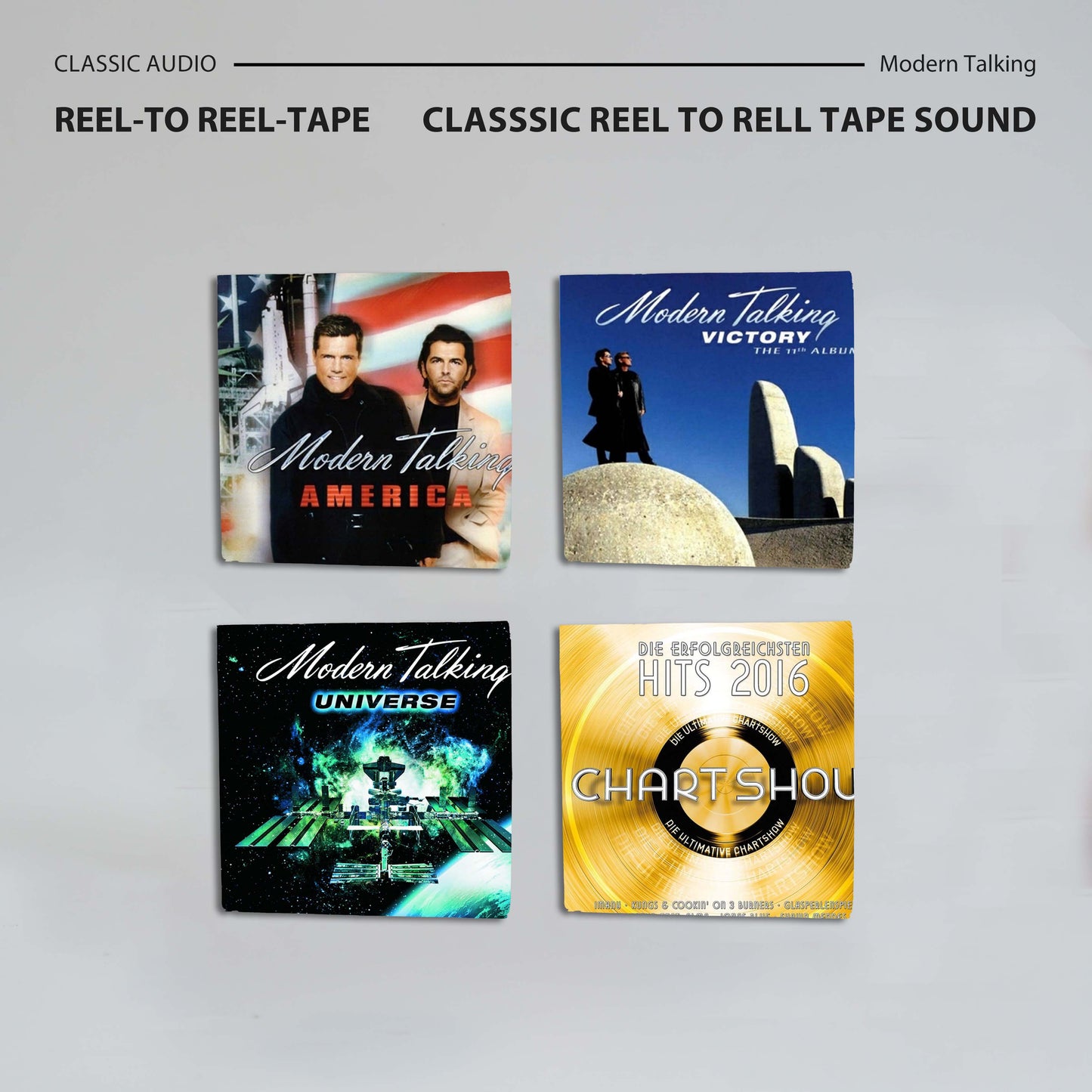 Modern Talking Reel-to-Reel Tape Collection Vol. II | Classic Analog Fanmade Edition