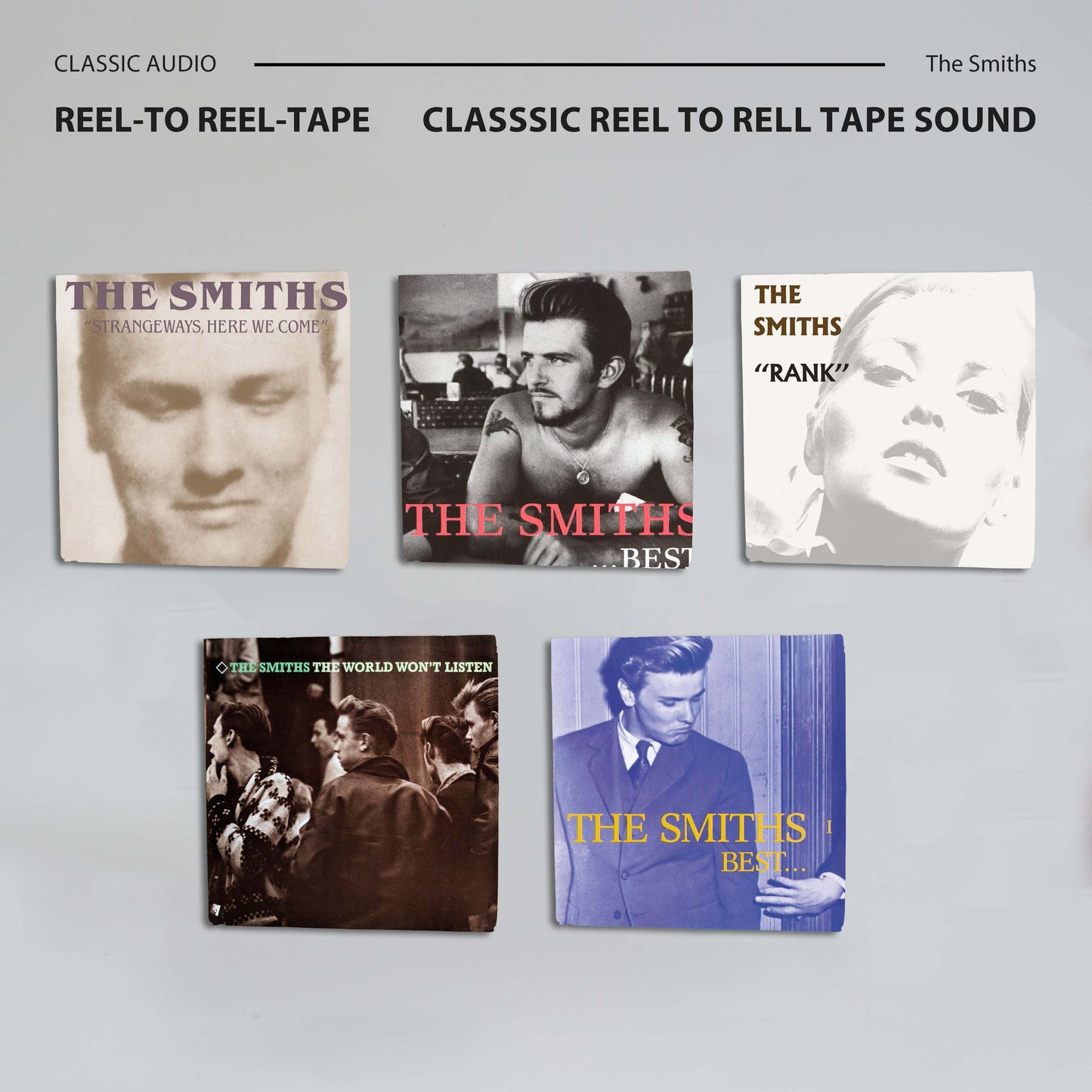 The Smiths Reel-to-Reel Tape Collection Vol. II | Classic Analog Fanmade Edition for Collectors