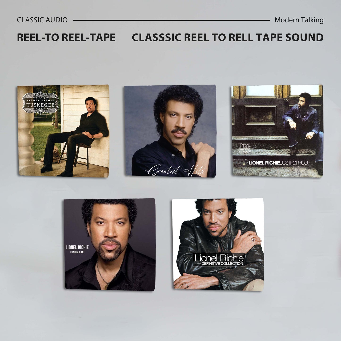 Lionel Richie Reel-to-Reel Tape Collection Vol. II | Classic Analog Fanmade Edition