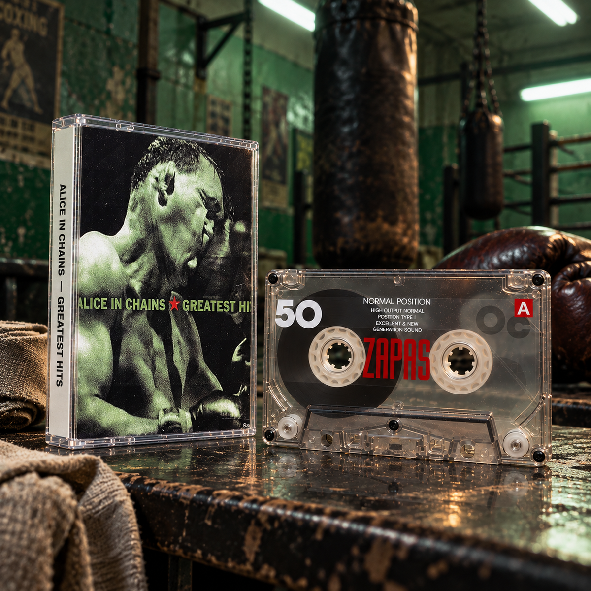 Alice In Chains Cassette Tape Collection – Classic Grunge & Alternative Rock Albums