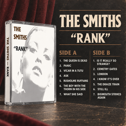 The Smiths Cassette Tape Set – Strangeways Here We Come, Best I, Rank, The World Won’t Listen, Best II – Vintage Indie Rock & Alternative Collection