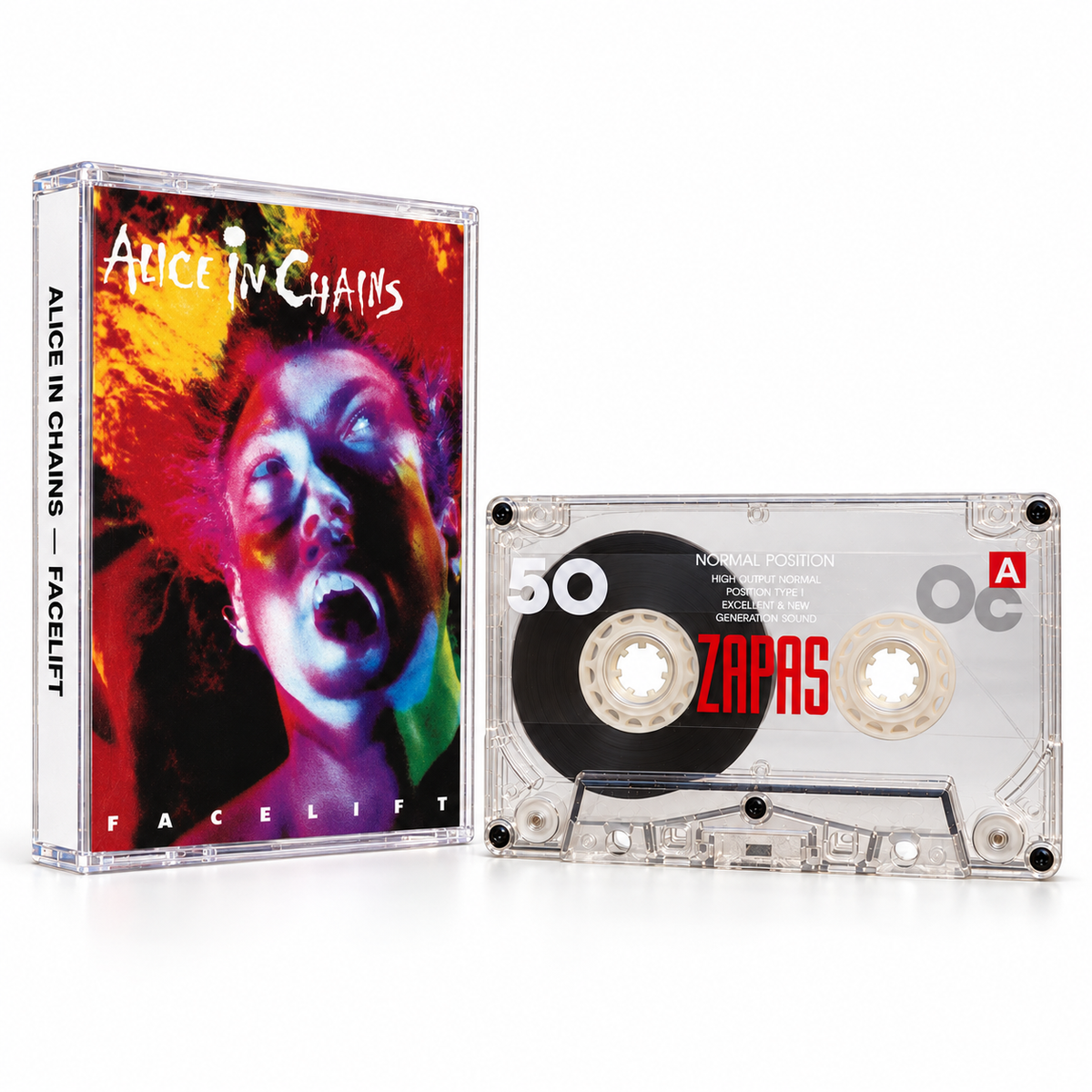 Alice In Chains Cassette Tape Collection – Classic Grunge & Alternative Rock Albums