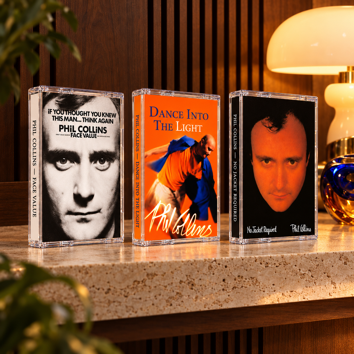 Phil Collins Handmade Cassette Tape Collection