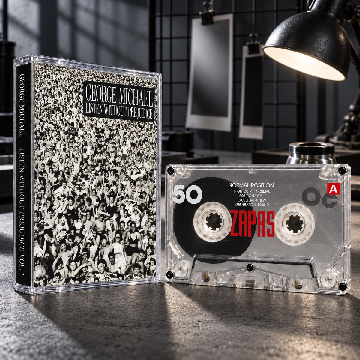 George Michael Handmade Cassette Collection – Faith, Listen Without Prejudice Vol. 1 & Older