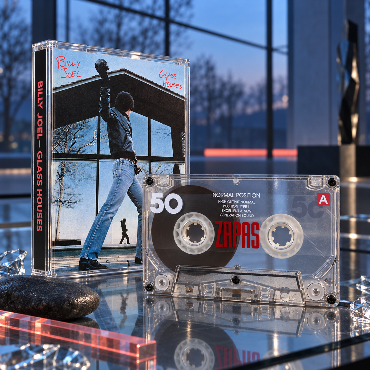 Billy Joel Retro Cassette Tape Collection – Vintage Mixtape for Collectors