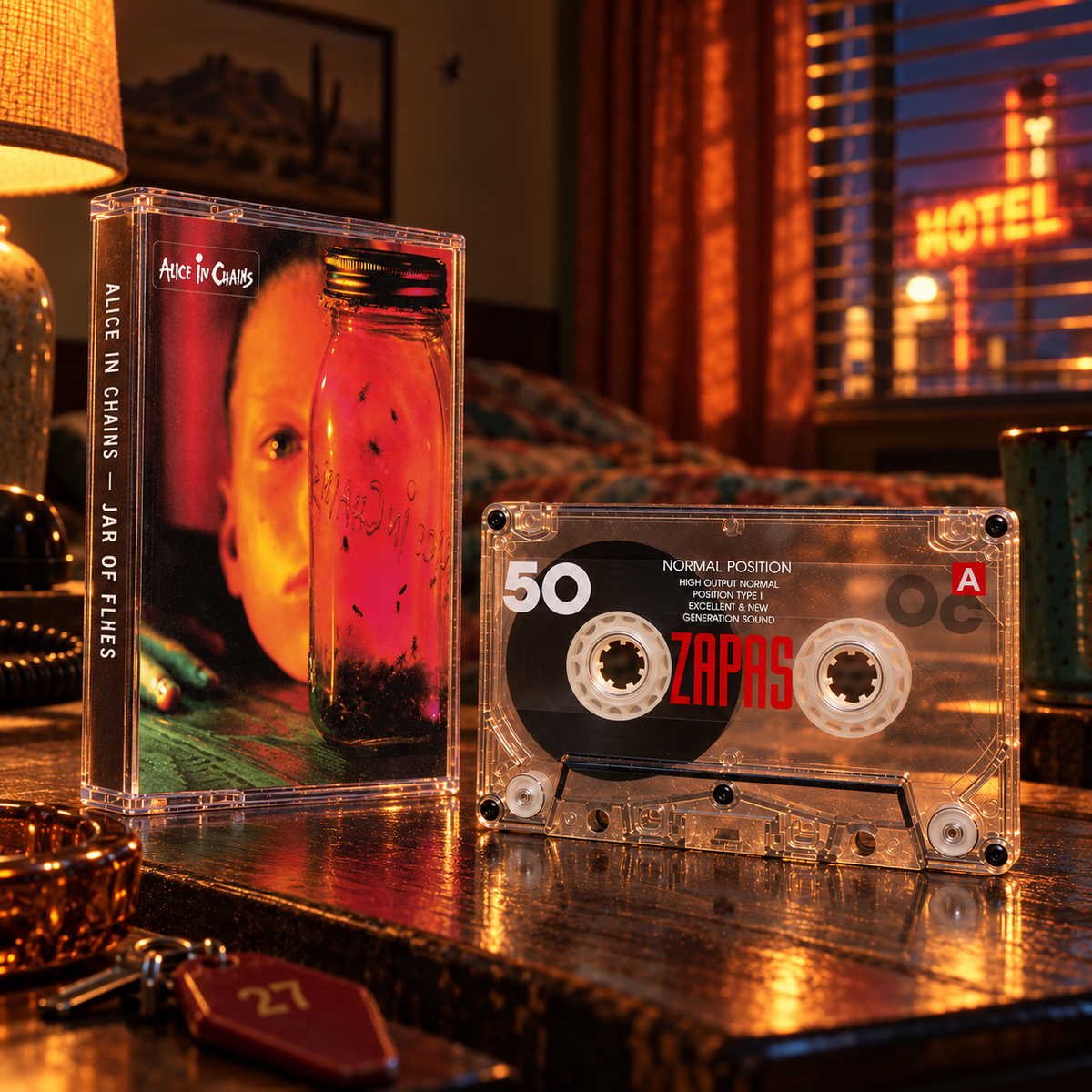 Alice In Chains Cassette Tape Collection – Classic Grunge & Alternative Rock Albums