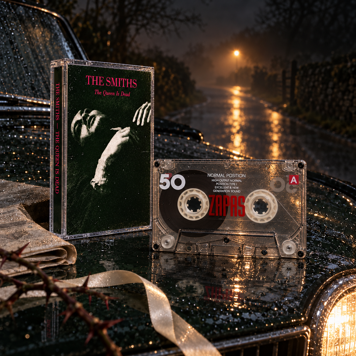 The Smiths Cassette Tape Collection – Hatful of Hollow, The Queen Is Dead, The Sound of The Smiths, Louder Than Bombs, Meat Is Murder – Vintage Indie Rock & Alternative Mixtape