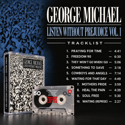 George Michael Handmade Cassette Collection – Faith, Listen Without Prejudice Vol. 1 & Older