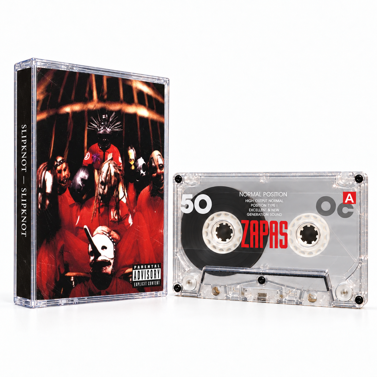 Slipknot Cassette Tape Collection – 4 Iconic Albums