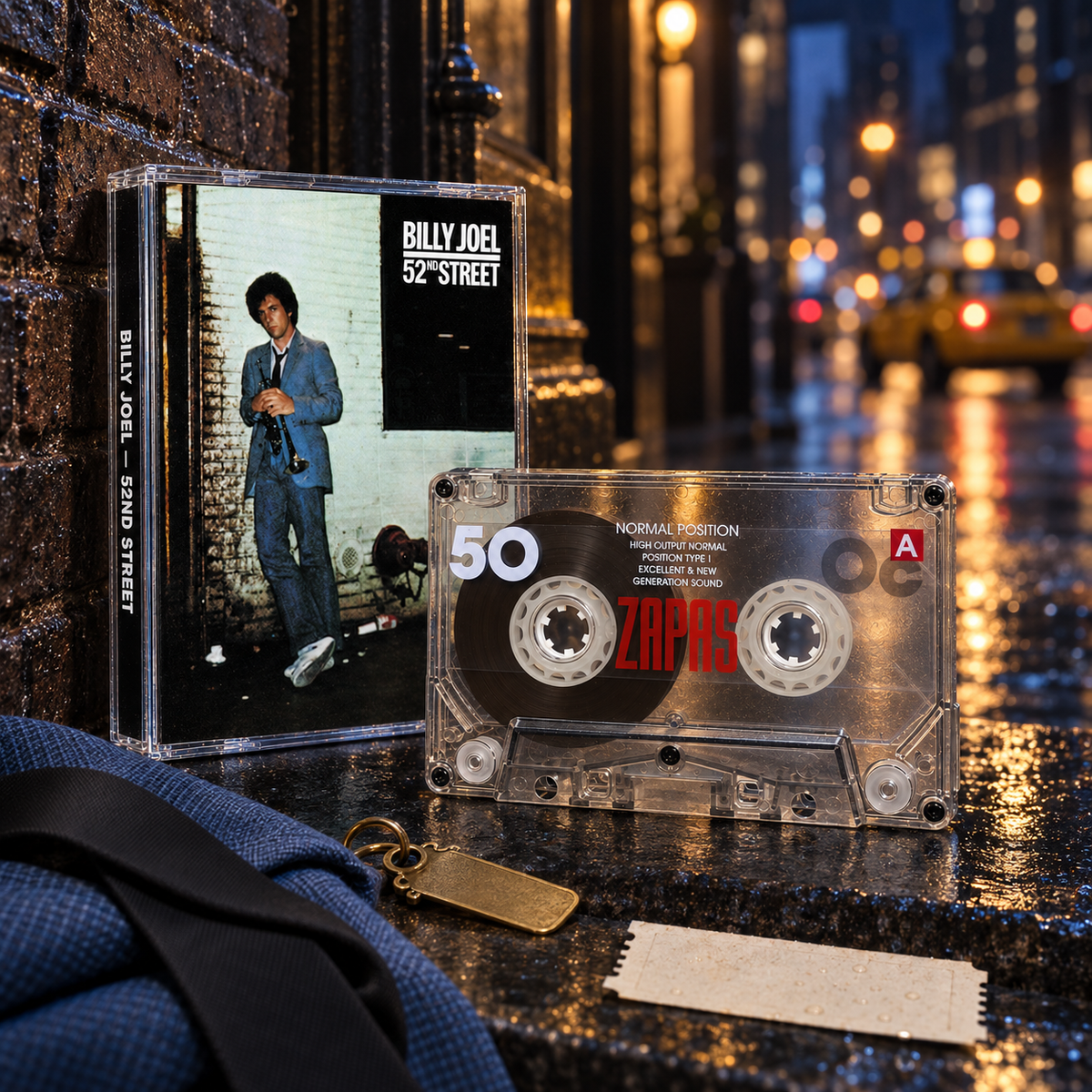 Billy Joel Retro Cassette Tape Collection – Vintage Mixtape for Collectors