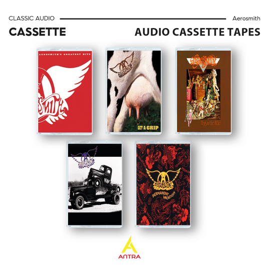 Aerosmith Cassette Collection – Legendary Rock Anthems & Timeless Classics