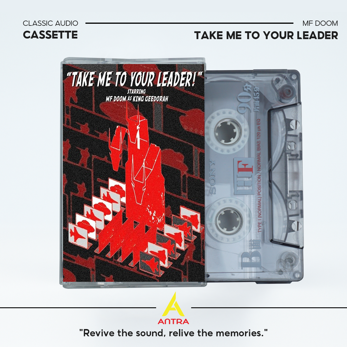 MF DOOM Vintage Cassette Tape Collection – Madvillainy, MM..Food, Operation Doomsday, Born Like This, Take Me To Your Leader – Collectible Hip Hop Mixtape