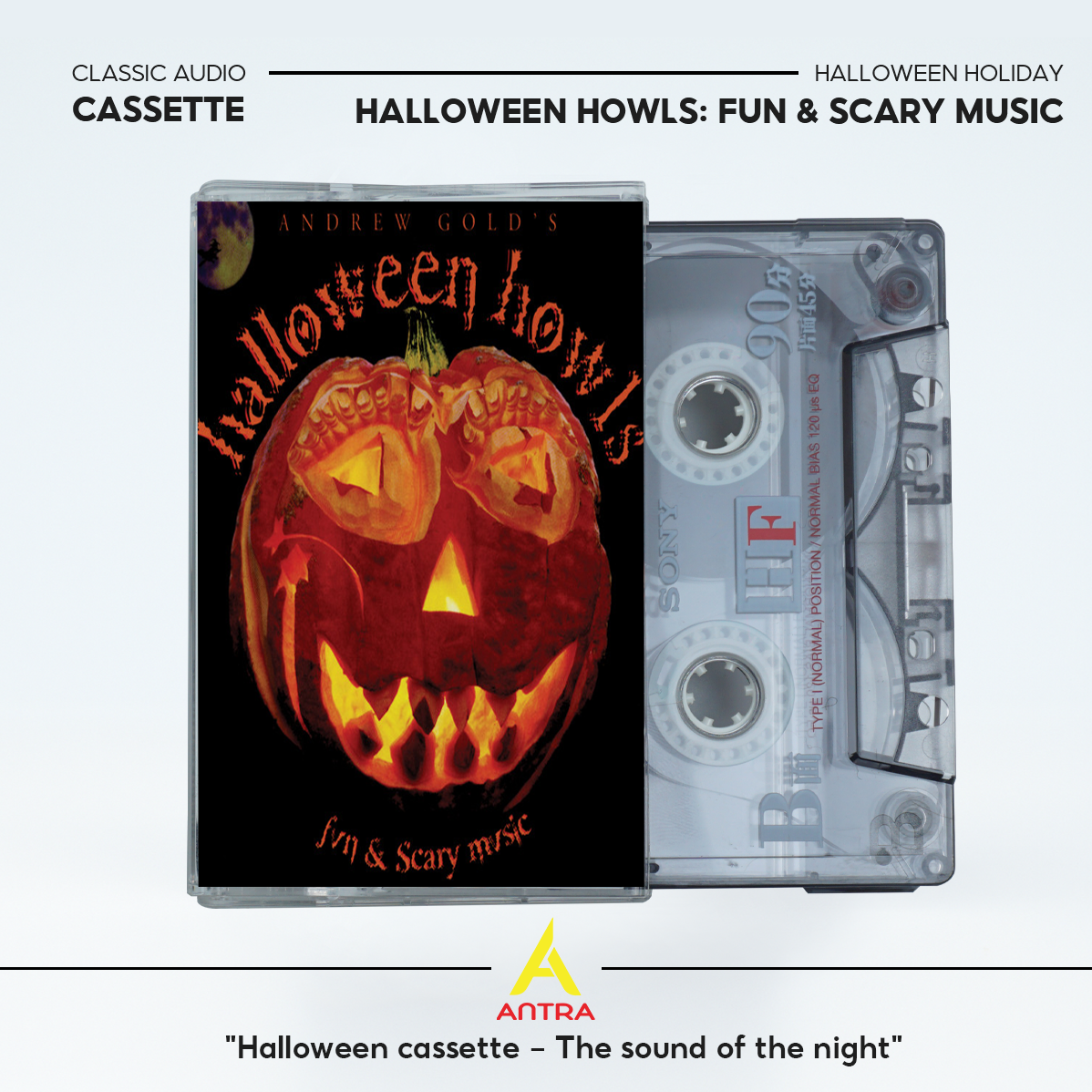 Halloween Cassette Tape Collection – Retro Hand-Recorded Mixtapes for Horror & Spooky Music Fans