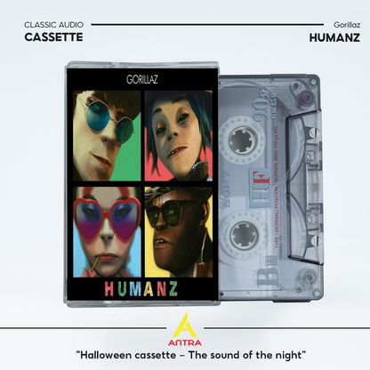 Gorillaz Cassette Collection – Animated Icons in Analog