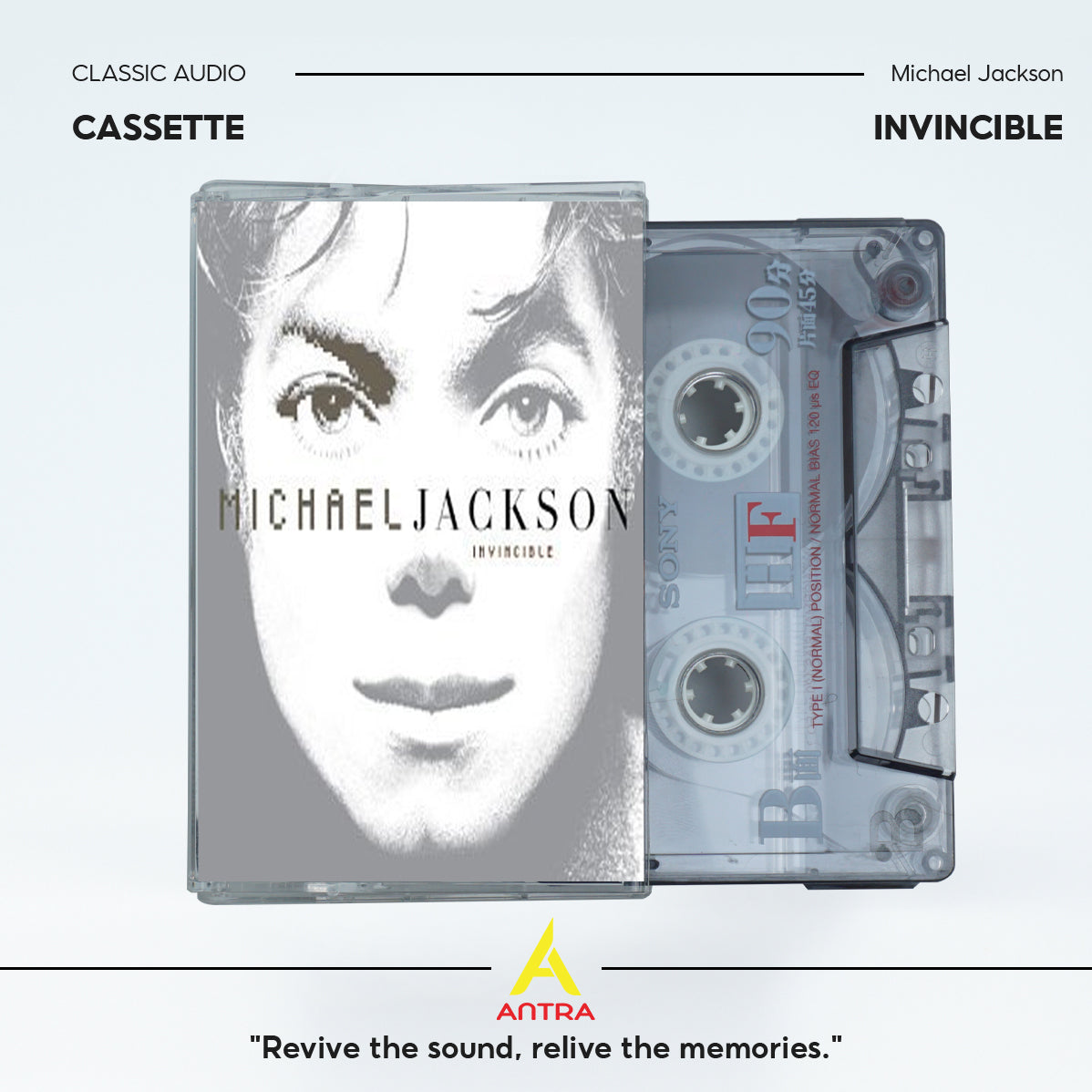 Michael Jackson Cassette Tape Set – Got to Be There, Invincible