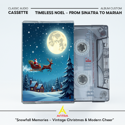 Christmas Cassette Tape Collection – Retro Hand-Recorded Holiday Music for Collectors & Gift Lovers