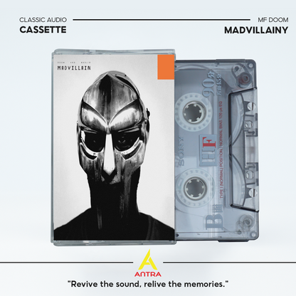 MF DOOM Vintage Cassette Tape Collection – Madvillainy, MM..Food, Operation Doomsday, Born Like This, Take Me To Your Leader – Collectible Hip Hop Mixtape