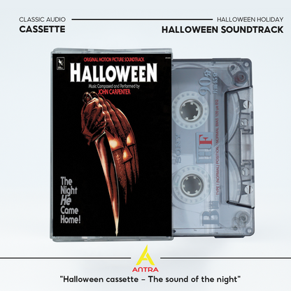 Halloween Cassette Tape Collection – Retro Hand-Recorded Mixtapes for Horror & Spooky Music Fans