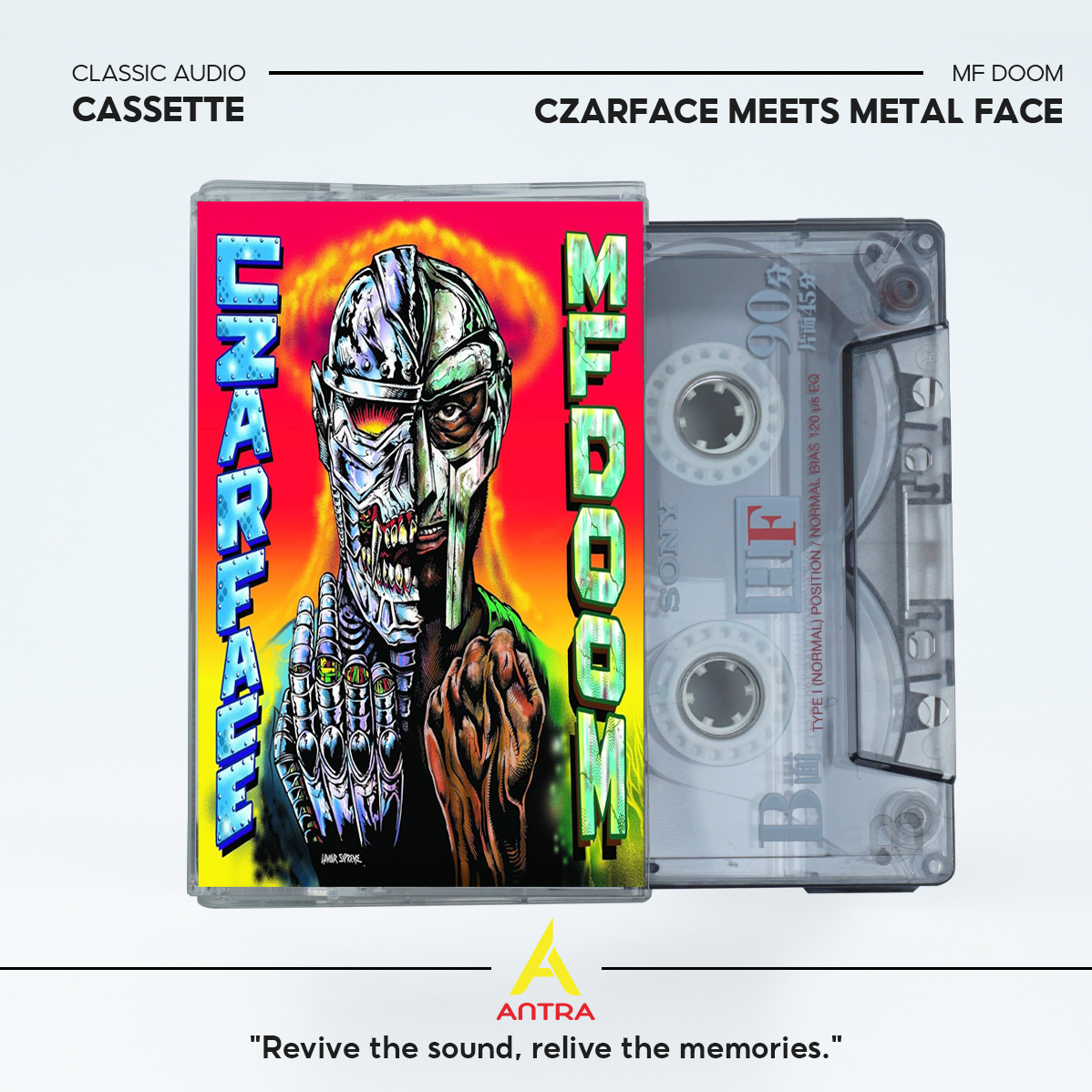 MF DOOM Retro Cassette Tape Set – Venomous Villain, Best Of MF Doom, Czarface, Live From Planet X – Vintage Underground Rap Collectible