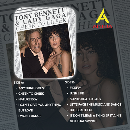 Lady Gaga Cassette Bundle | Retro Pop & Jazz Collectible Mixtape Set