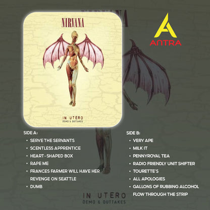 Nirvana Vintage Cassette Tape Collection – Hand-Recorded Grunge & Alternative Rock Mixtape Set