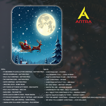 Christmas Cassette Tape Collection – Retro Hand-Recorded Holiday Music for Collectors & Gift Lovers