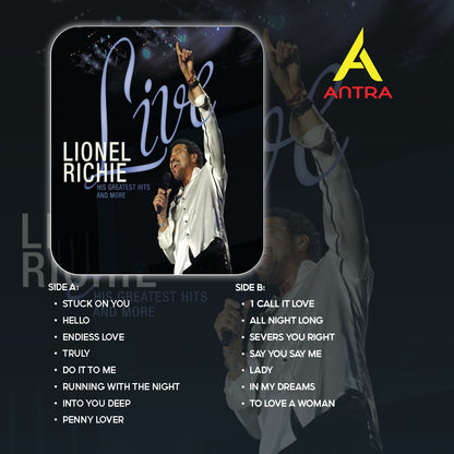 Lionel Richie Cassette Tape Set – Live, Love & Timeless Hits