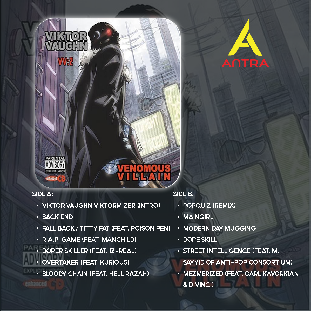 MF DOOM Retro Cassette Tape Set – Venomous Villain, Best Of MF Doom, Czarface, Live From Planet X – Vintage Underground Rap Collectible