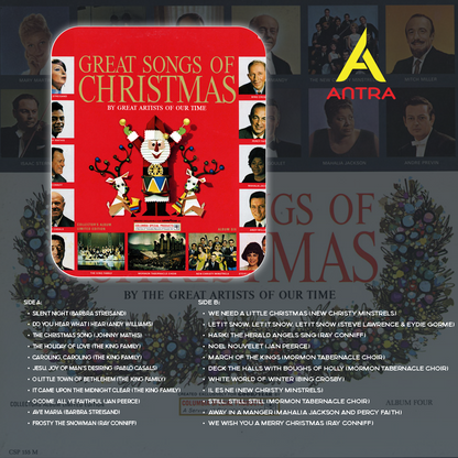 Christmas Cassette Tape Collection – Retro Hand-Recorded Holiday Music for Collectors & Gift Lovers