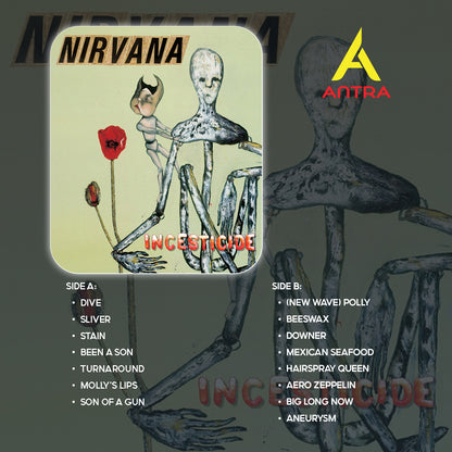 Nirvana Vintage Cassette Tape Collection – Hand-Recorded Grunge & Alternative Rock Mixtape Set