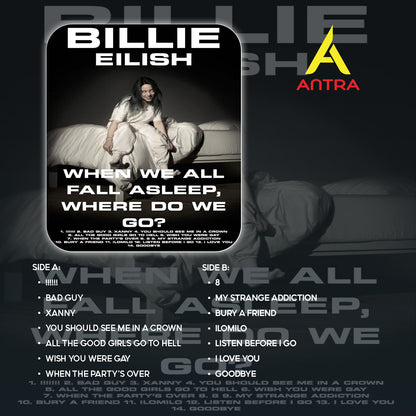 Billie Eilish Cassette Collection – Modern Pop Icons in Analog