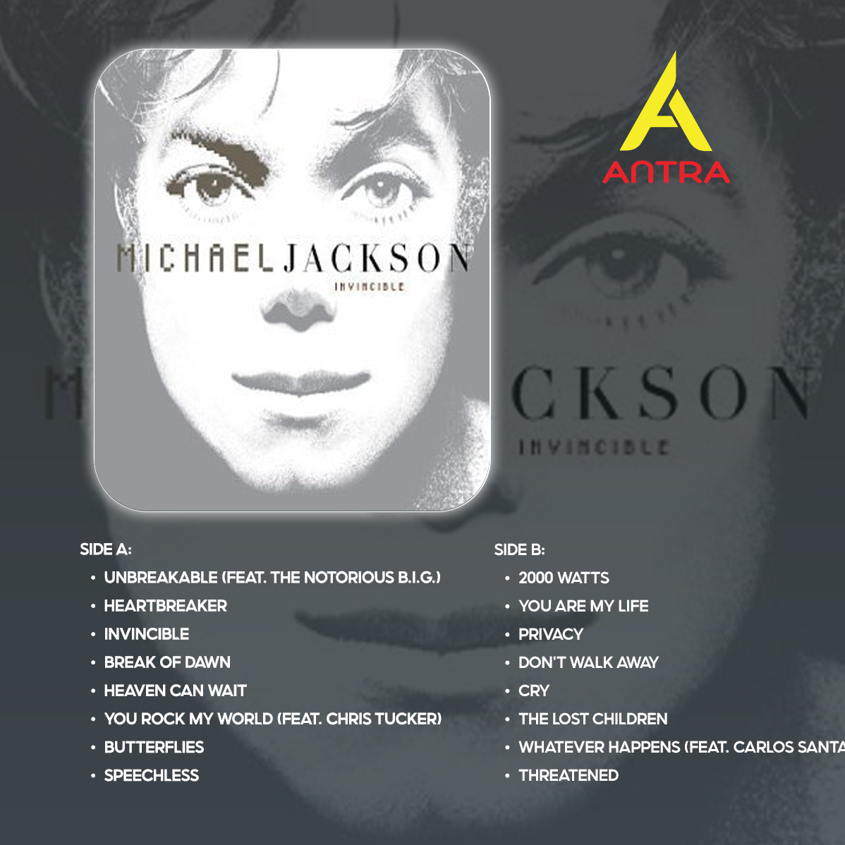 Michael Jackson Cassette Tape Set – Got to Be There, Invincible