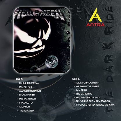 Halloween Cassette Tape Collection – Retro Hand-Recorded Mixtapes for Horror & Spooky Music Fans