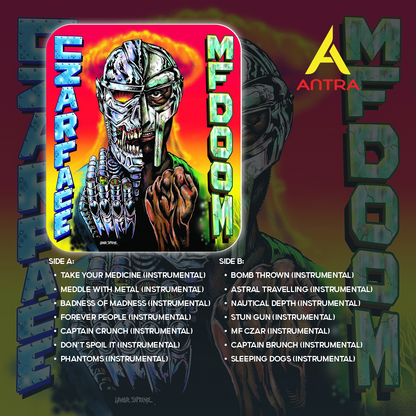 MF DOOM Retro Cassette Tape Set – Venomous Villain, Best Of MF Doom, Czarface, Live From Planet X – Vintage Underground Rap Collectible